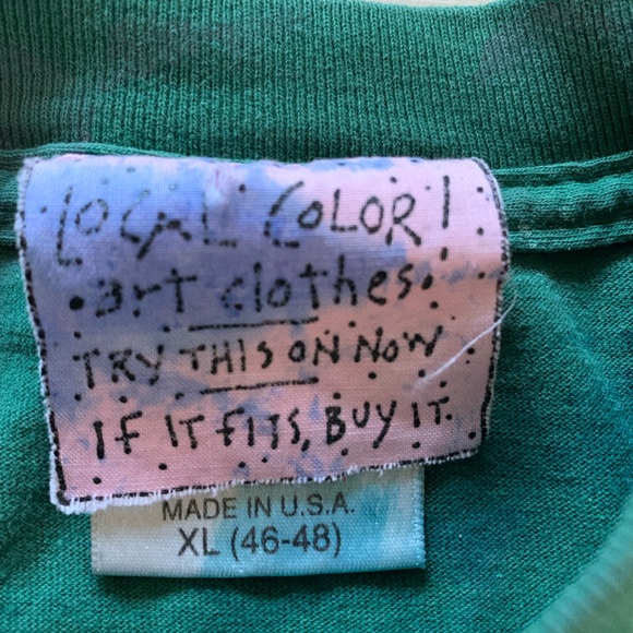 Vintage AOP Golf T Shirt Single Stitch Men’s XL - Picture 3 of 9